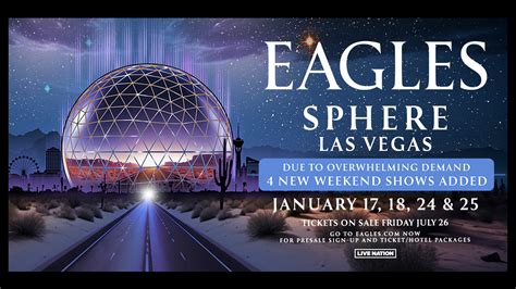 Eagles returning to Las Vegas during tour .